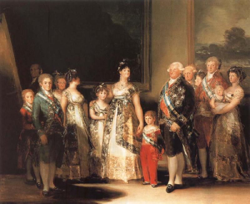 Francisco de goya y Lucientes Family of Charles IV